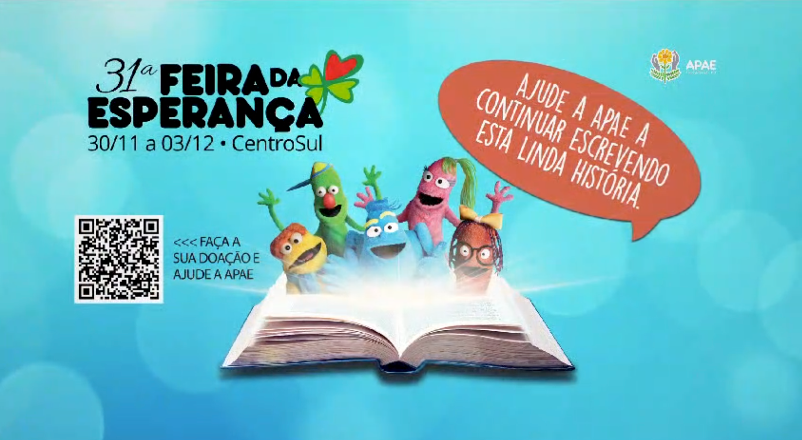 Hoje começa a 31ª Feira da Esperança APAE