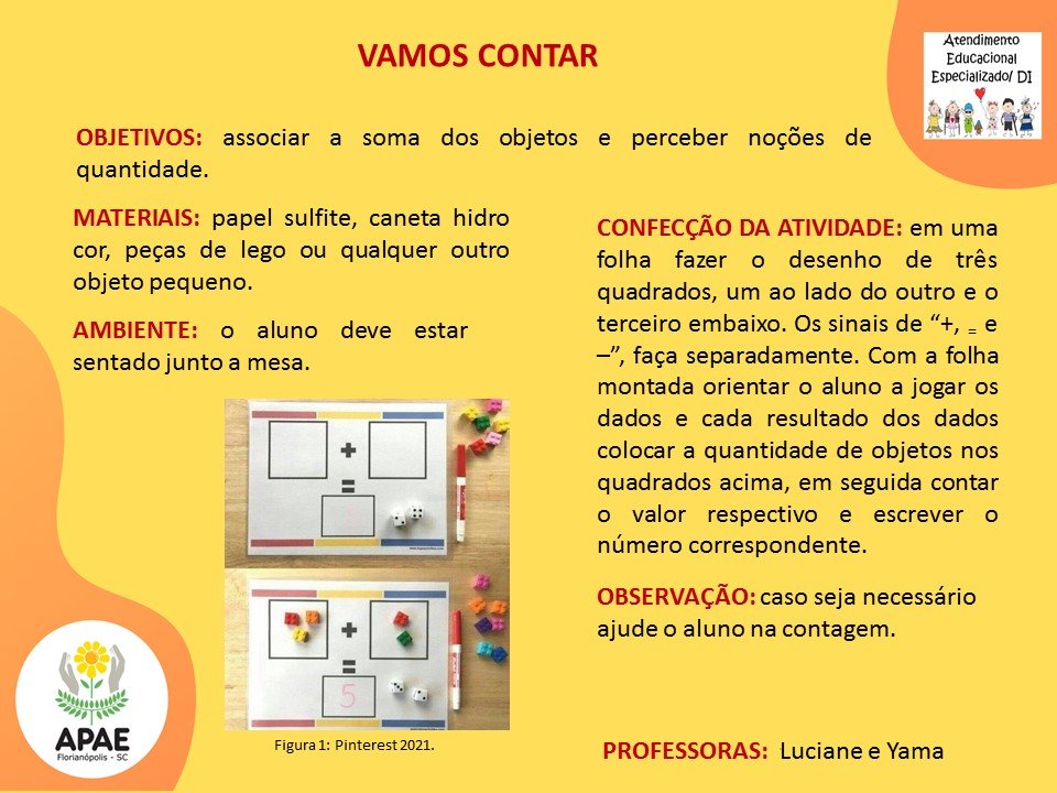 Atendimento Educacional Especializado - Vamos Contar