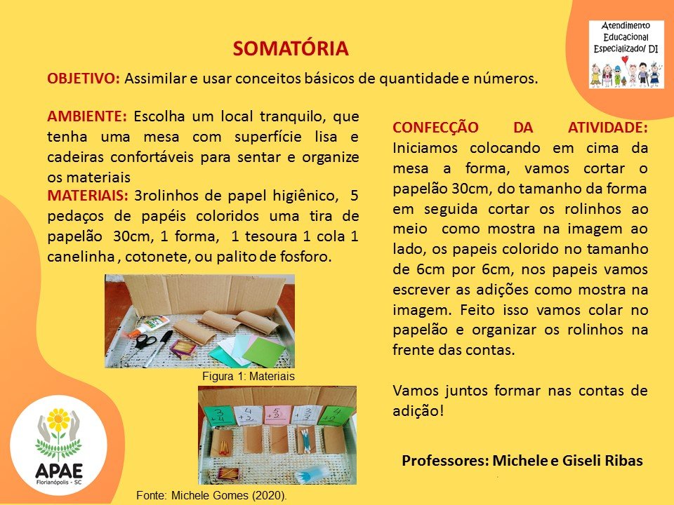 Atendimento Educacional Especializado - Somatória