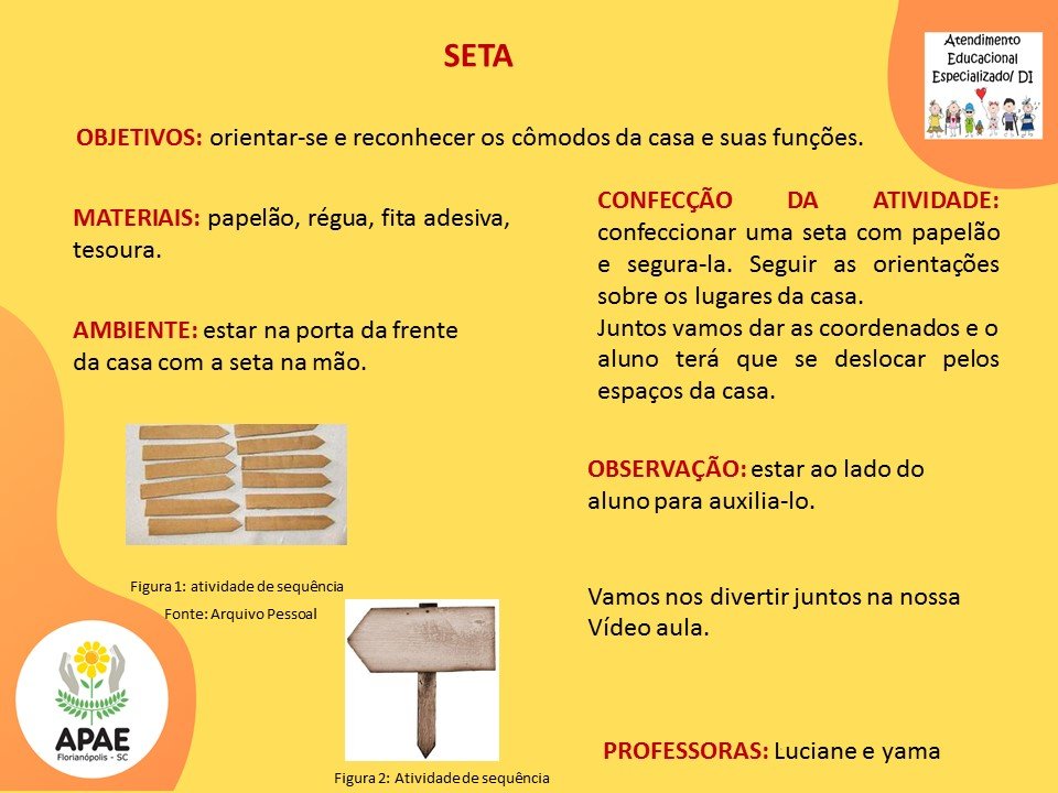 Atendimento Educacional Especializado - Seta