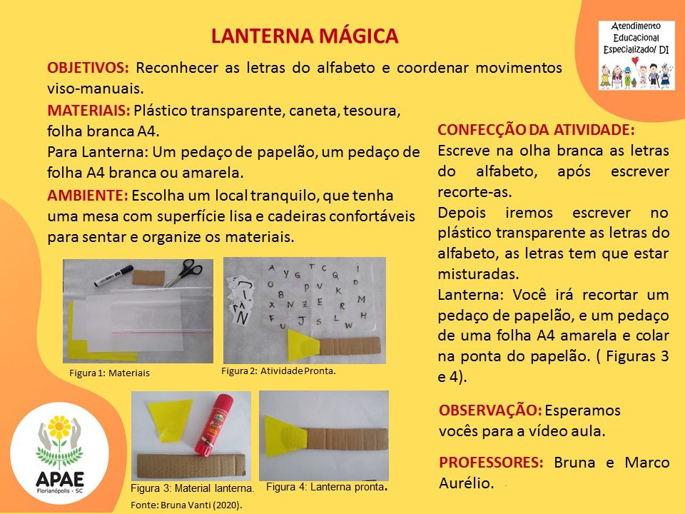 Atendimento Educacional Especializado - Lanterna Mágica
