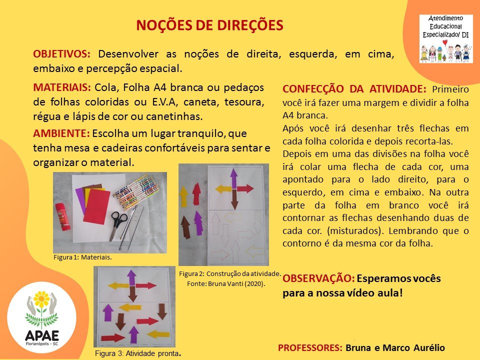 Atendimento Educacional Especializado - Noções de Direções