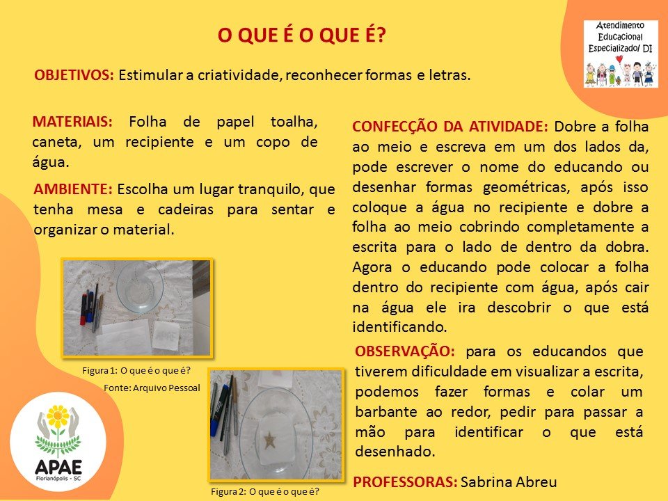 Atendimento Educacional Especializado - O que é o Que é...