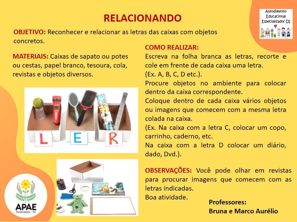 Relacionando - Atendimento Educacional Especializado