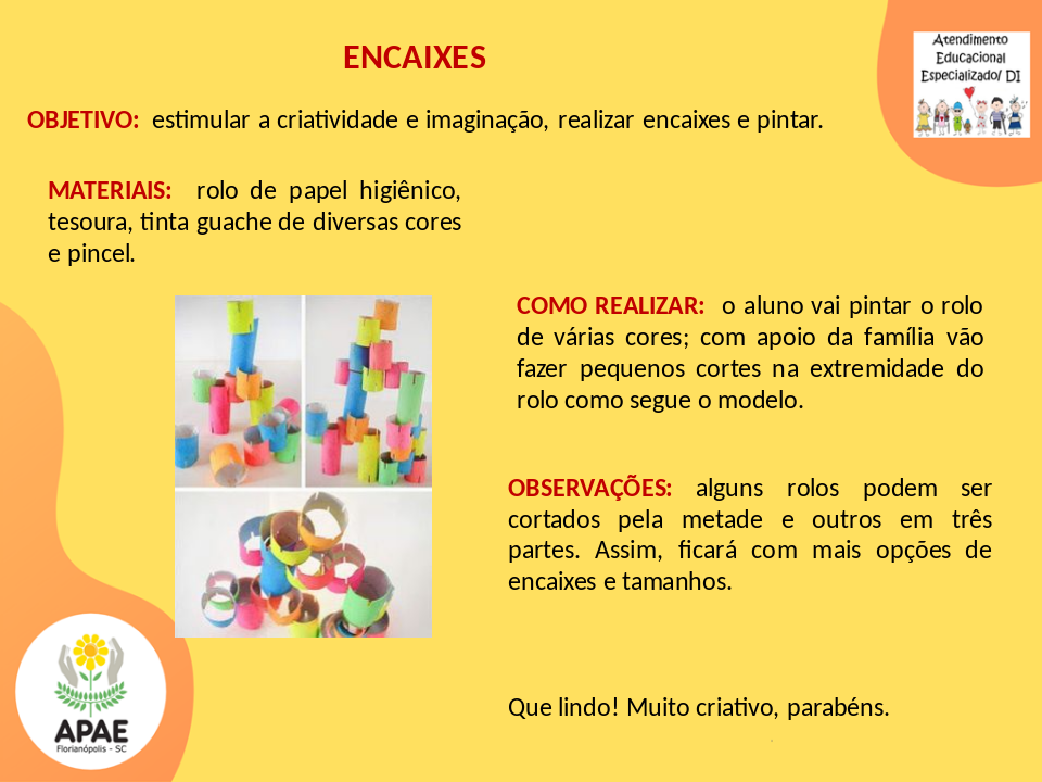 Encaixes - Atendimento Educacional Especializado