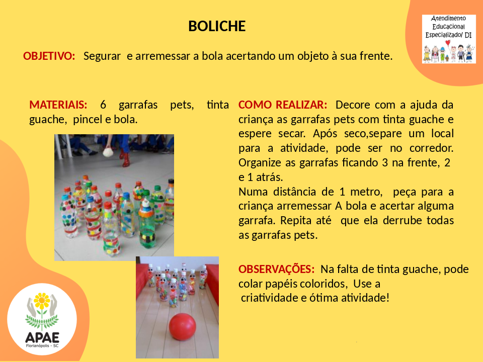 Boliche - Estimulação Precoce