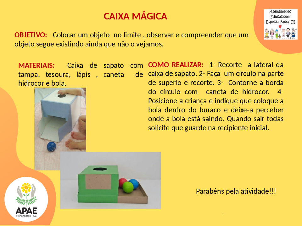 Caixa Mágica - Estimulação Precoce 1