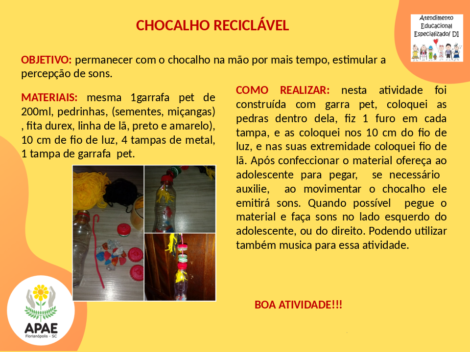 Instrumento Musical - Serviço Pedagógico Específico