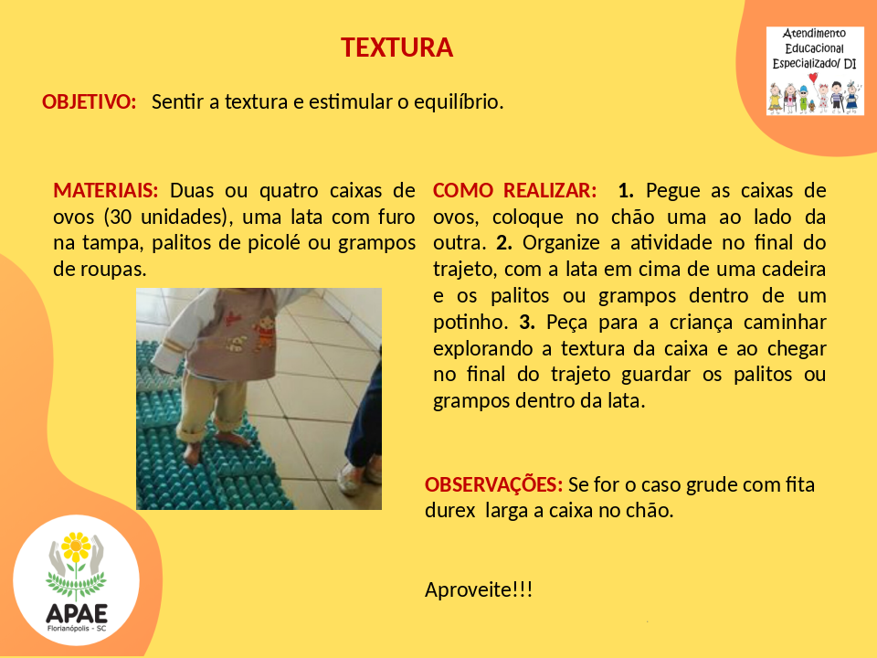 Textura - Estimulação Precoce