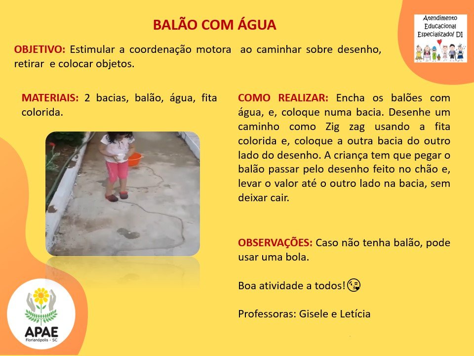Balão com Água - Estimulação precoce 2