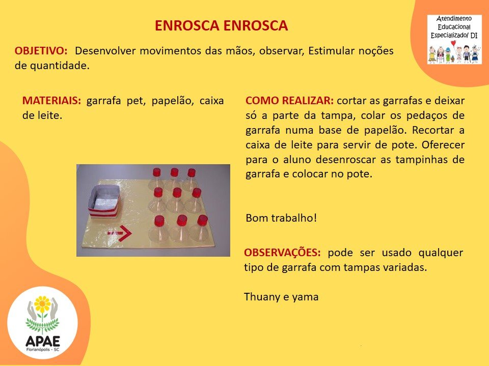 Enrosca Enrosca - Estimulação 2