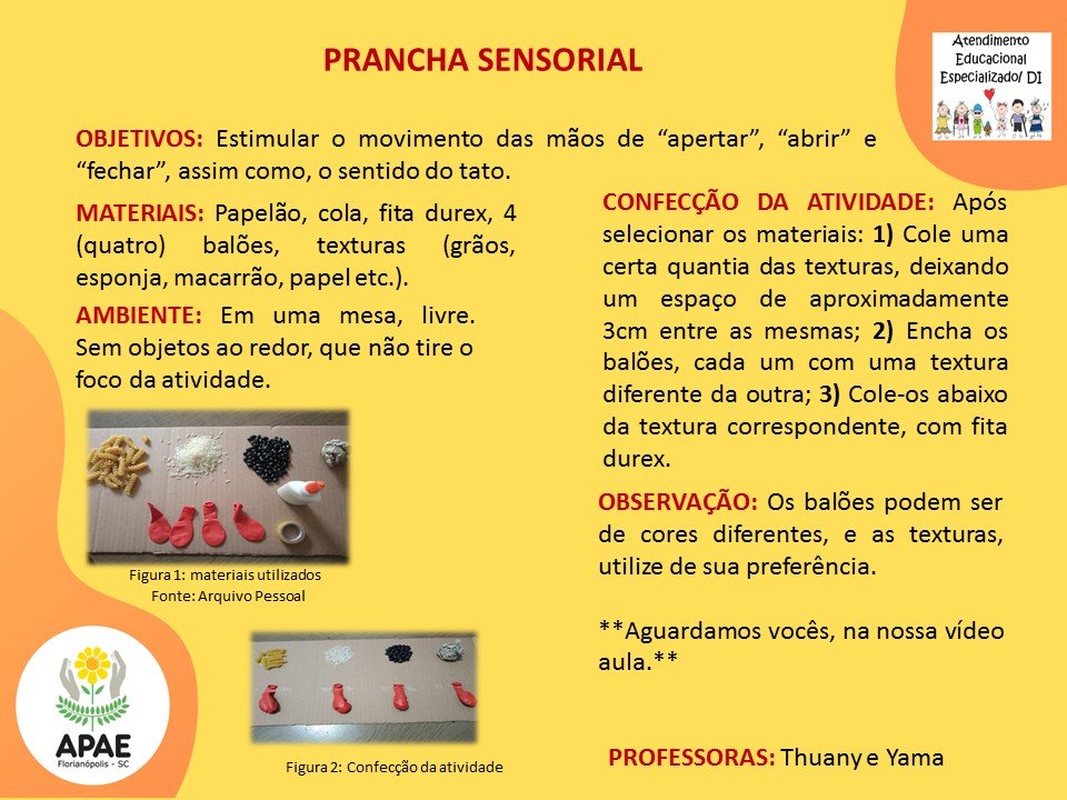 Estimulação Precoce 2 - Prancha Sensorial