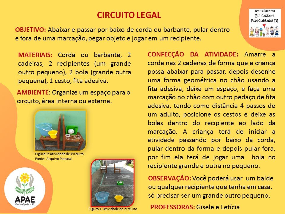 Estimulação Precoce 2 - Circuito Legal