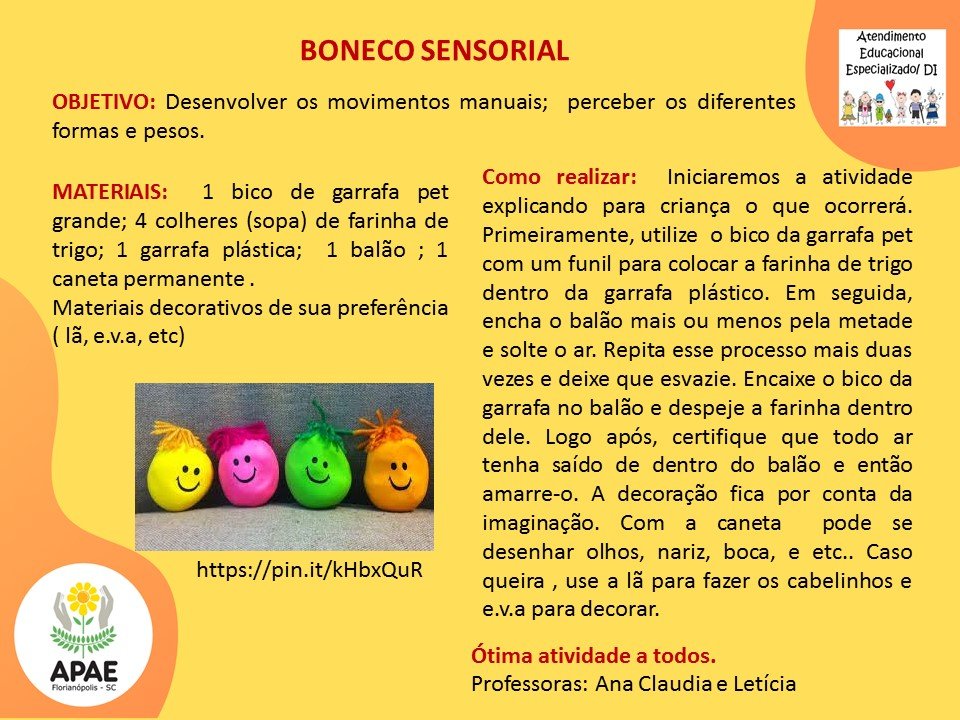 Estimulação Precoce 2 - Balão Sensorial