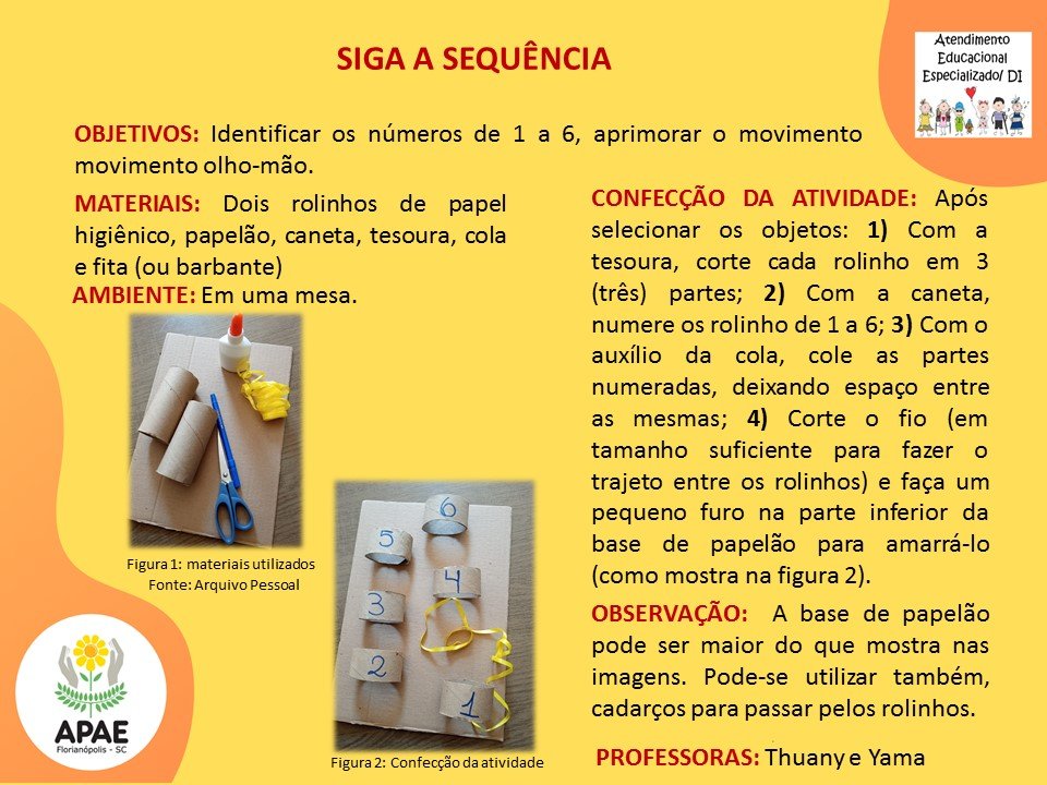 Estimulação Precoce 2 - Siga a Sequência