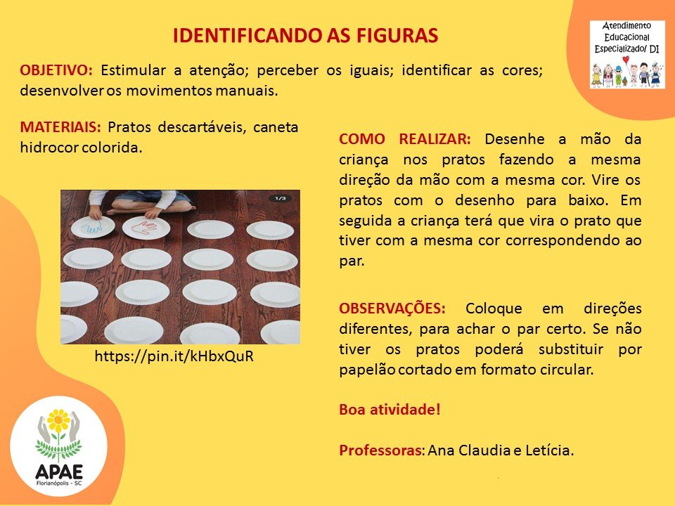 Estimulação Precoce 2 - Identificando as Figuras