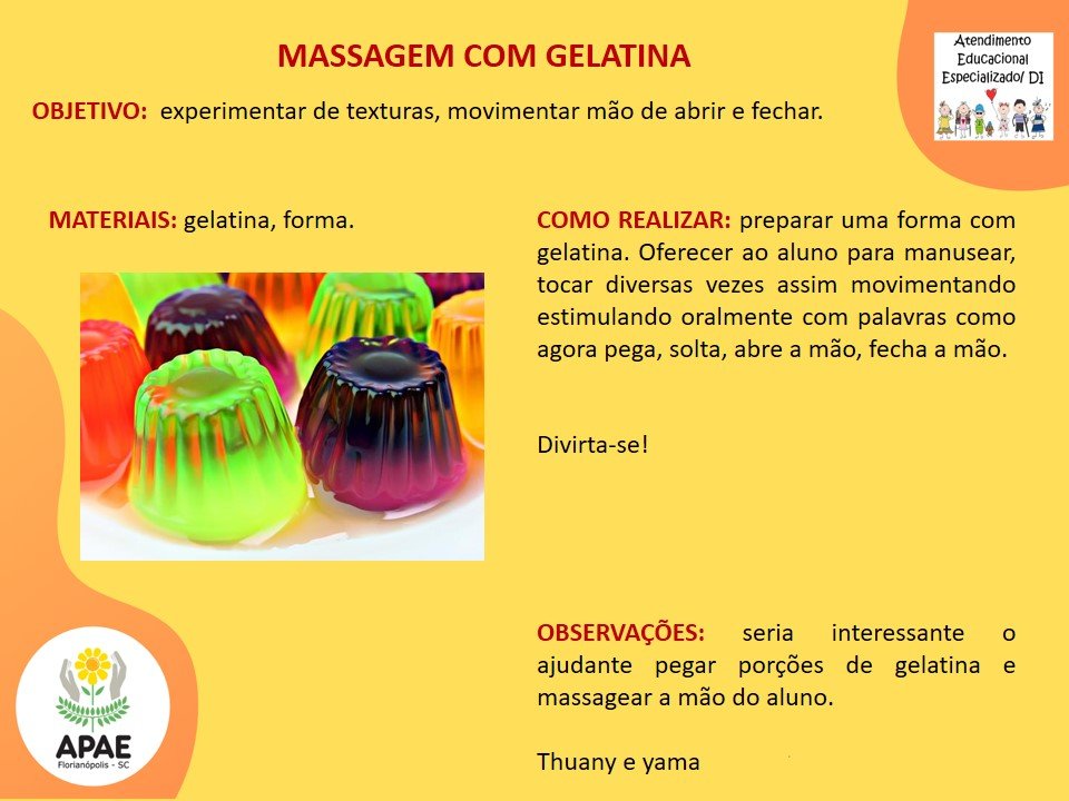 Massagem com Gelatina - Estimulação Precoce 2