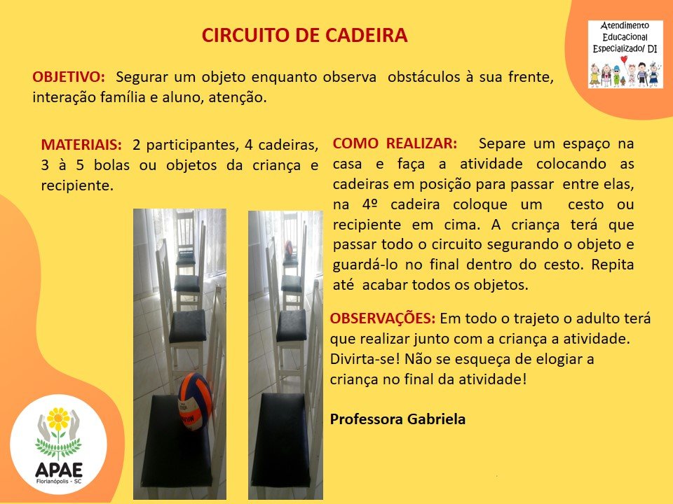Circuito de Cadeira - Estimulação Precoce 1