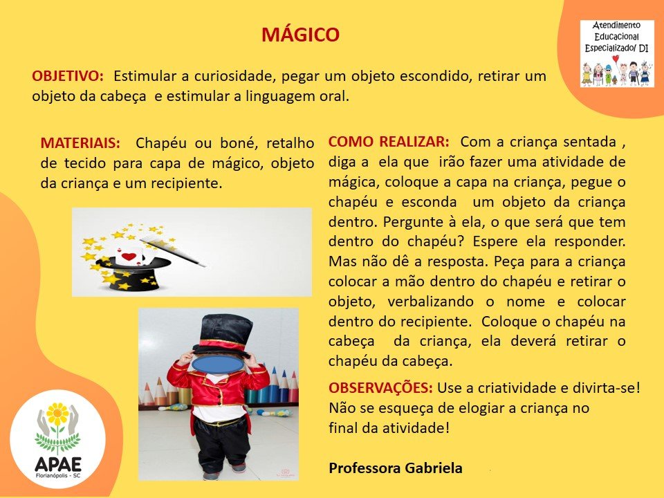Mágico - Estimulação Precoce 1