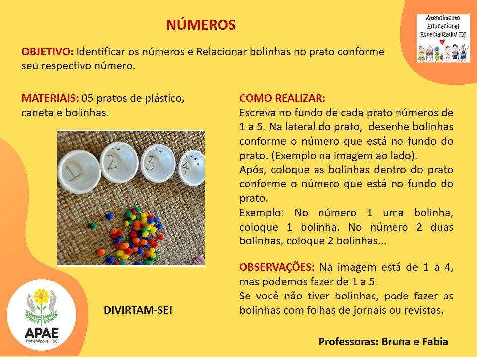 Números - Estimulação precoce 2