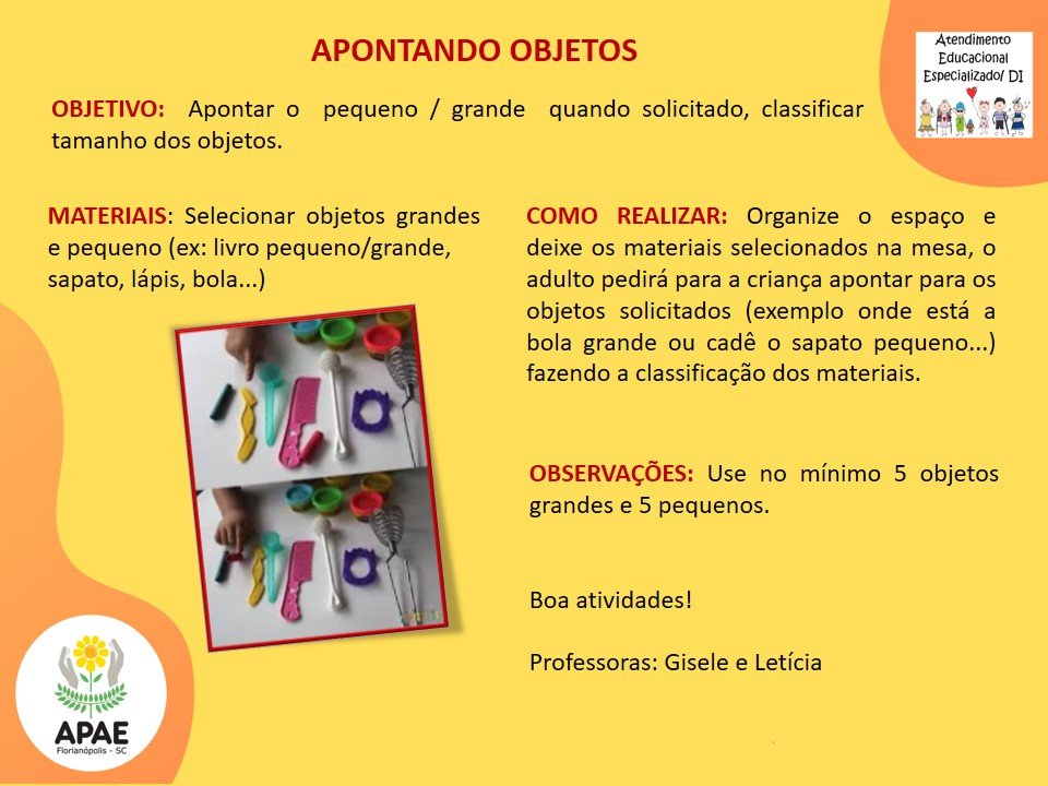 Apontando Objetos - Estimulação Precoce 2