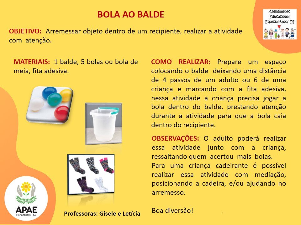 Bola ao Balde - Estimulação Precoce 2