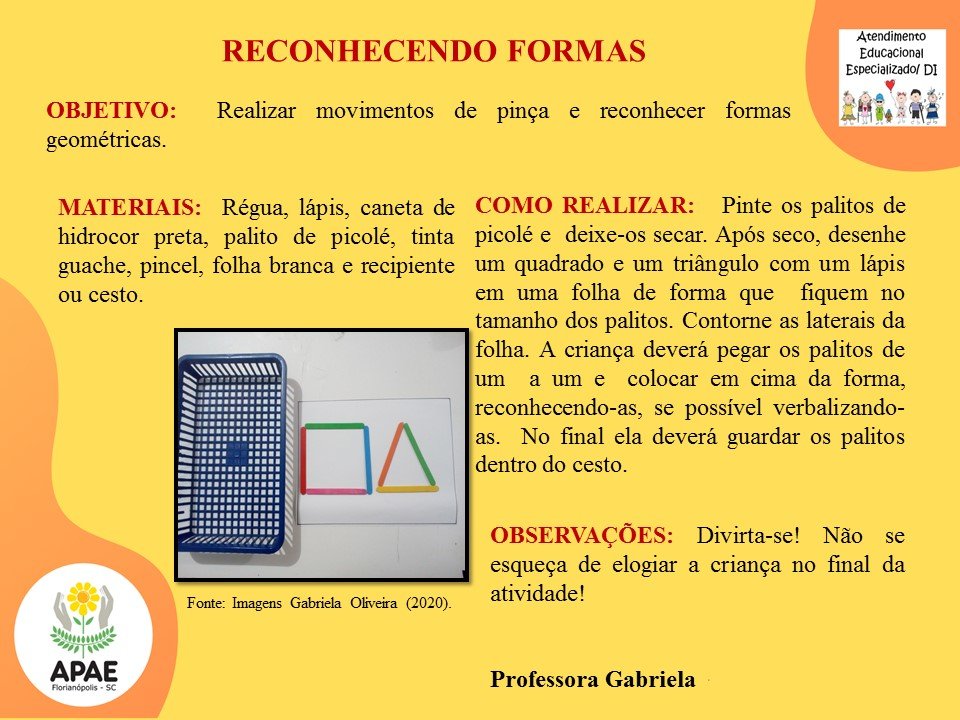 Estimulação Precoce 1 - Reconhecendo Formas