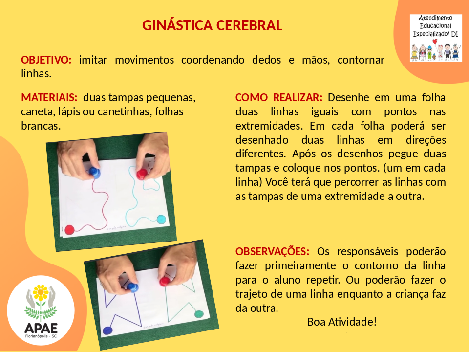 Ginastica Cerebral - Atendimento Educacional Especializado