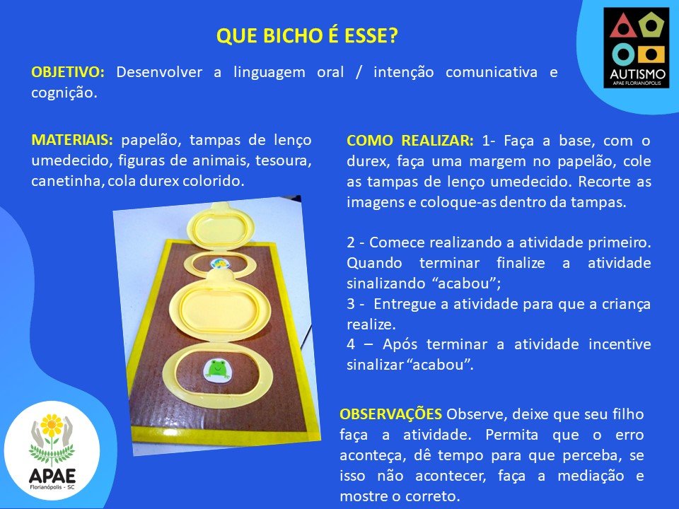 Que bicho é esse? - Estimulação 2