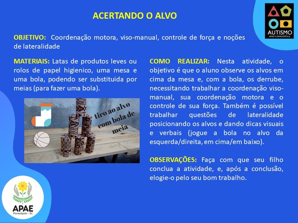 Acertando o Alvo - SAE TEA