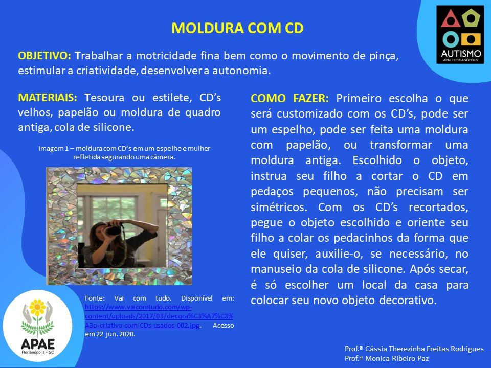 SAE - Moldura em CD
