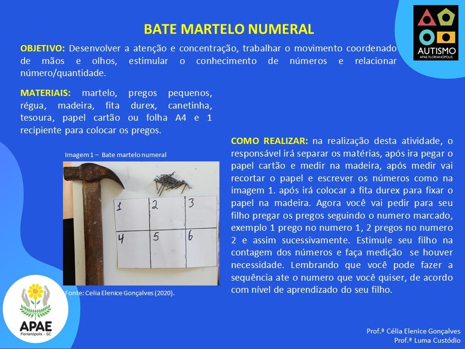 SAE - Bate Martelo Numeral