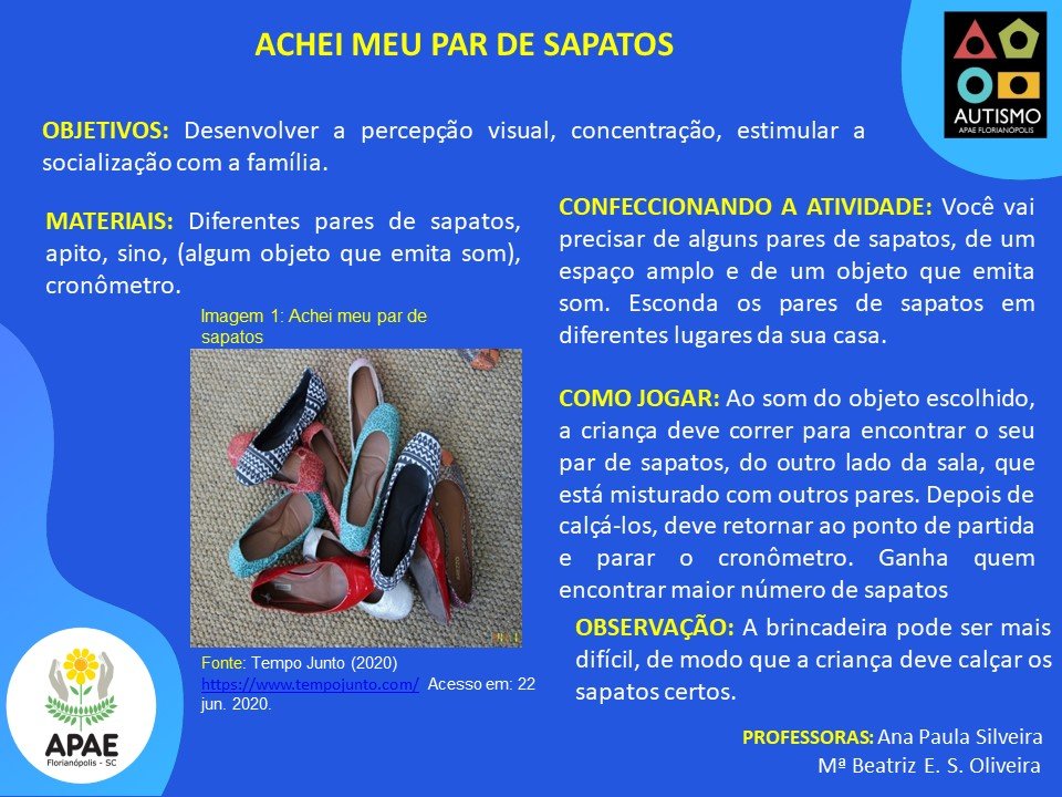 TEA - Achei meu Par de Sapatos