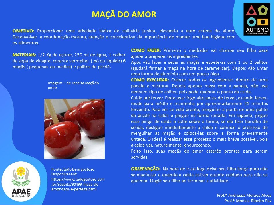 TEA - Maçã do Amor
