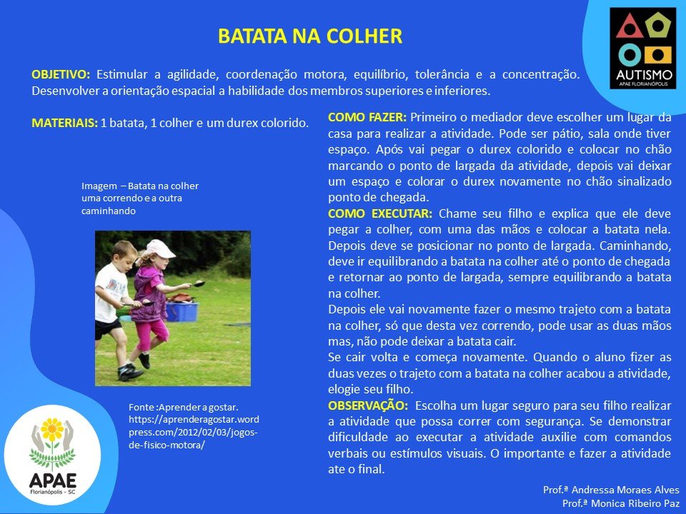 TEA - Batata na Colher