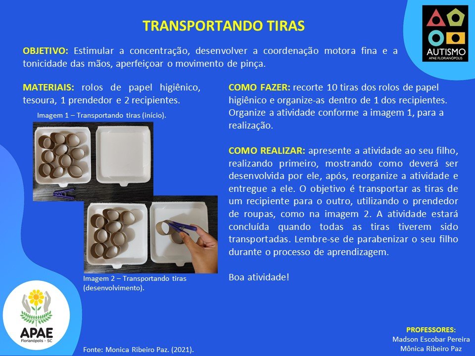 Transportando tiras - TEA