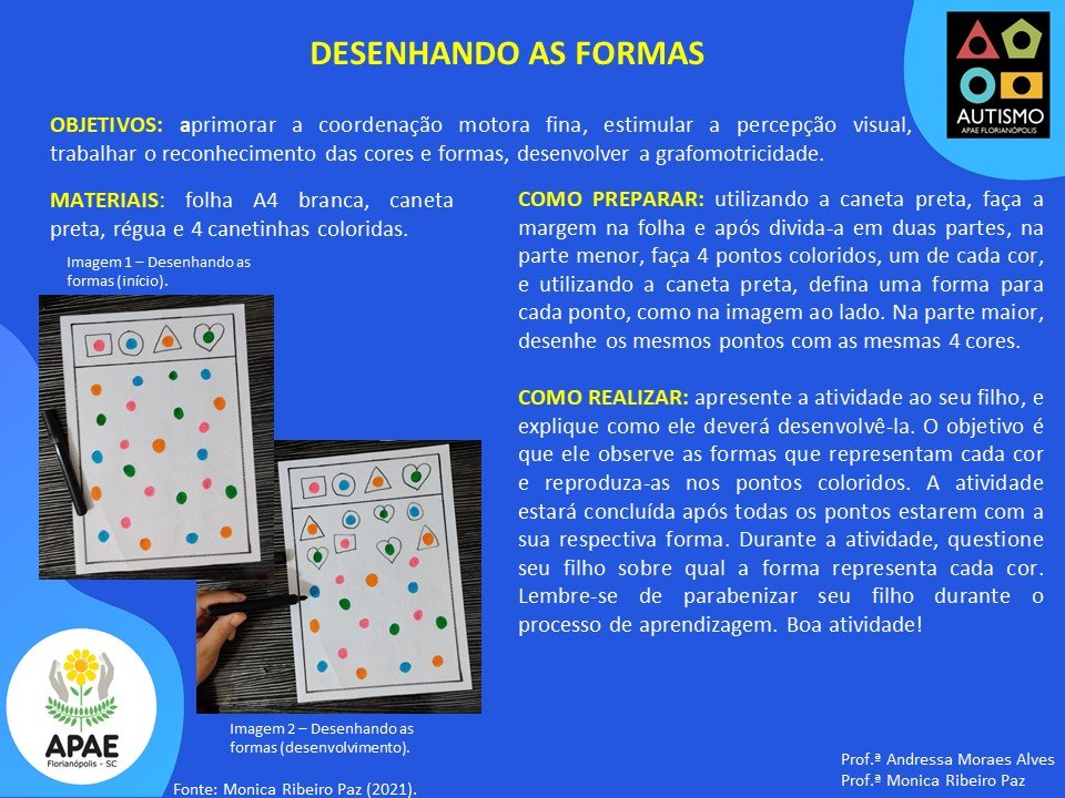Desenhando Formas - TEA