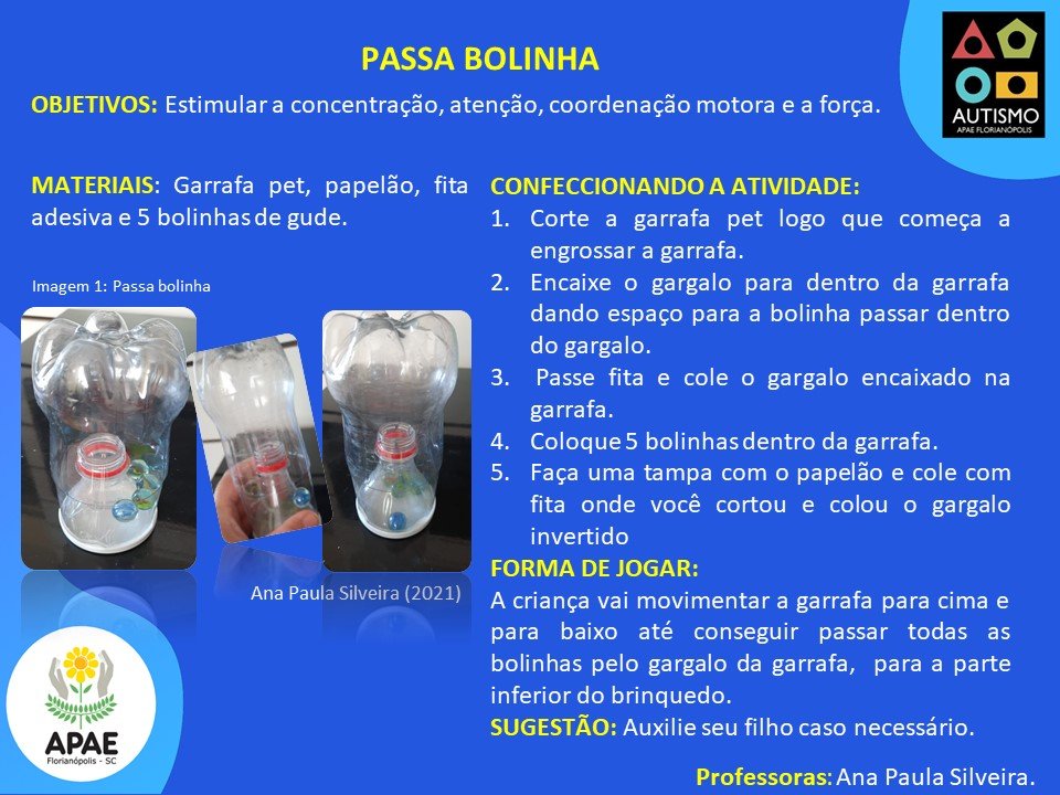 Passe a bolinha - TEA