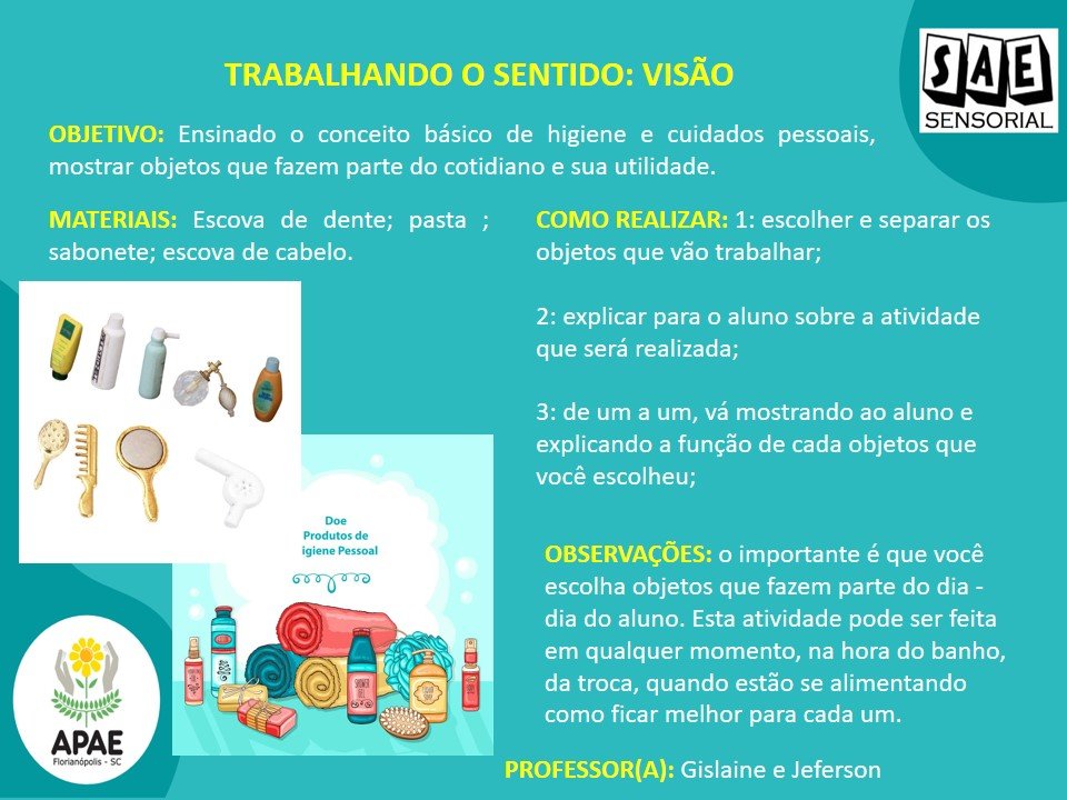 Cores - SAE Sensorial