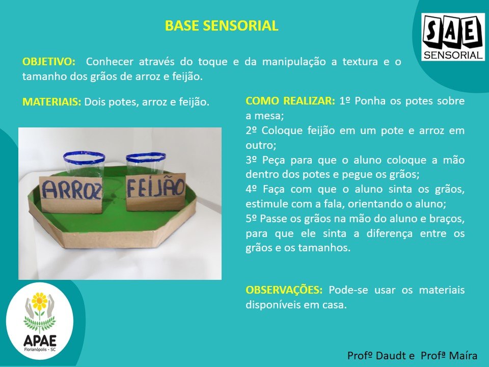 Base sensorial - SAE Sensorial