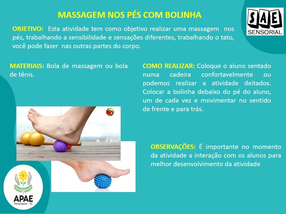 Massageando - SAE Sensorial